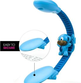 img 3 attached to 📚 French Bull USB Rechargeable Clip On Book Light – Blue Monkey – LED Reading Light for Books, eBooks, Reduced Glare, Lightweight - Integrated USB Plug, Rechargeable Battery Included - Enhanced SEO