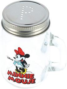 img 1 attached to 🐭 Clear Disney Mickey and Minnie Mouse Mason Jar Salt and Pepper Shakers