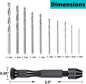 img 3 attached to Micro Aluminum Drill Keyless Rotary