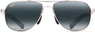 откройте для себя солнцезащитные очки maui jim 327 17 polarizedplus2: бесподобный стиль и идеальная защита от солнца! логотип