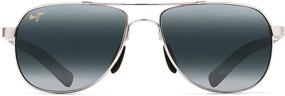 img 4 attached to Откройте для себя солнцезащитные очки Maui Jim 327 17 PolarizedPlus2: бесподобный стиль и идеальная защита от солнца!