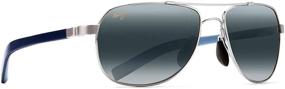 img 3 attached to Откройте для себя солнцезащитные очки Maui Jim 327 17 PolarizedPlus2: бесподобный стиль и идеальная защита от солнца!