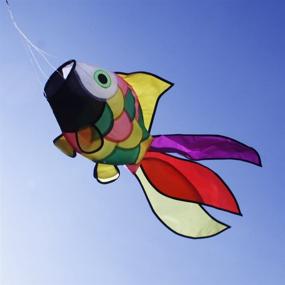img 1 attached to 🌈 Emma Kites Rainbow Windsock Swivel