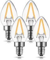 💡 c7 mini candelabra led bulb: efficient lighting solution for small fixtures logo