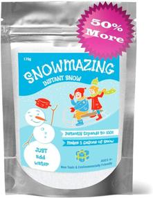 img 4 attached to Snowmazing Instant Snow Powder: Create Magical Indoor Snow with Cloud Slime Supplies up to 5 Gallons