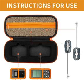 img 3 attached to 📦 Yinke Protective Carrying Case for Thermopro TP20/ TP08S/ TP07 Wireless Remote Digital Meat Thermometer - Travel-Friendly Storage Bag