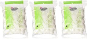 img 2 attached to 🌿 Environmentally-Friendly Organic Cotton Balls: Pack of 3 - 240 Natural and Biodegradable Balls