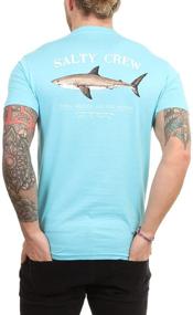 img 3 attached to 👕 Salty Crew Bruce Sleeve T Shirt: Premium Men's Clothing for T-Shirts & Tanks