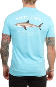img 4 attached to 👕 Salty Crew Bruce Sleeve T Shirt: Premium Men's Clothing for T-Shirts & Tanks