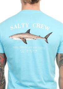 img 2 attached to 👕 Salty Crew Bruce Sleeve T Shirt: Premium Men's Clothing for T-Shirts & Tanks
