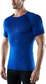 img 2 attached to ATHLIO Compression Baselayer T Shirts Athletic Outdoor Recreation for Climbing