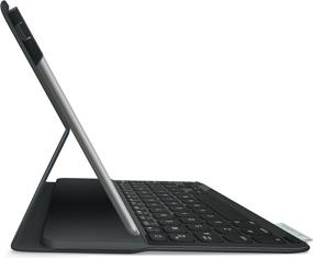 img 3 attached to 💼 Logitech Ultrathin Keyboard Folio for iPad 5: Sleek and Stylish Carbon Black Edition