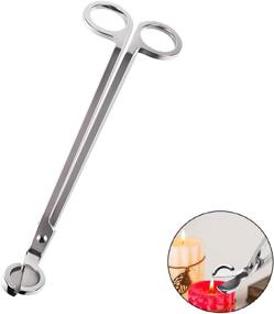 img 3 attached to 🕯️ Candle Wick Trimmer - Polished Stainless Steel Clipper Cutter by EVERMARKET: Deep Reaching Tool for Cutting Spent Wicks, Promotes Cleaner Burn and Soot Prevention