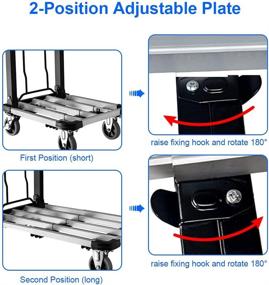 img 2 attached to Foldable Aluminum Platform Transportation Capacity Material Handling Products