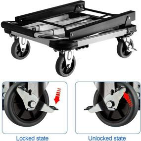 img 1 attached to Foldable Aluminum Platform Transportation Capacity Material Handling Products