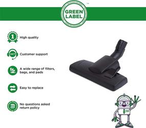 img 3 attached to 🧹 High-Quality Green Label Brand Floor Brush for Miele Vacuum Cleaners - Ideal for Hard Floors and Carpets (1.38 Inch Hose Diameter, Compatible with AllTeQ SBD 285-3, 7253830) - Fits S1, S2, S4, S5, S6, S8, and More