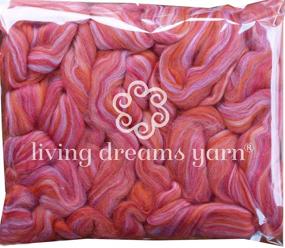 img 2 attached to Merino Bamboo Fiber Blend: Phoenix Rising - The Ultimate Softness and Versatility for Hand Spinning, Felting, Soap Making, and Dryer Balls