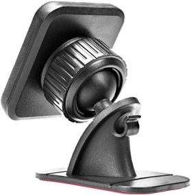 img 1 attached to 📱 WixGear Magnetic Phone Mount: Fast Swift-snap Technology for Universal Stick On Dashboard Car Mount Holder