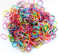 1000-pack of pet show pet rubber bands: perfect 🐾 grooming accessories for dolls, dogs, cats - hair bows included! logo