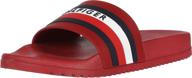 👟 tommy hilfiger riker slide sandal men's athletic shoes логотип