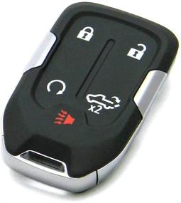 img 3 attached to 🔑 2019-2020 Оригинальный 5-кнопочный пульт Chevrolet Silverado Smart Key Fob Remote (HYQ1EA, 13529632)