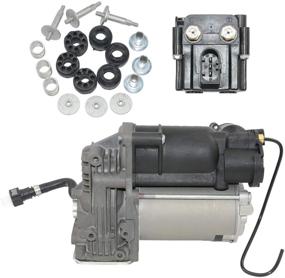 img 2 attached to SCSN Suspension Air Compressor Pump W/Valve Block 37206789938 For 2007-2013 X5 E70