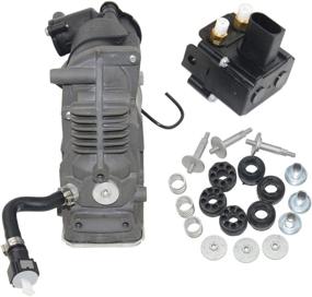 img 3 attached to SCSN Suspension Air Compressor Pump W/Valve Block 37206789938 For 2007-2013 X5 E70