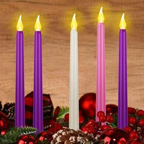 img 4 attached to Беспламенные свечи Празднование Рождества