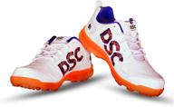 dsc beamer cricket shoes in vibrant orange and white for ultimate performance логотип