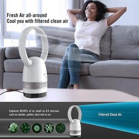 img 3 attached to Air Purifier Fan Mitcent Bladeless