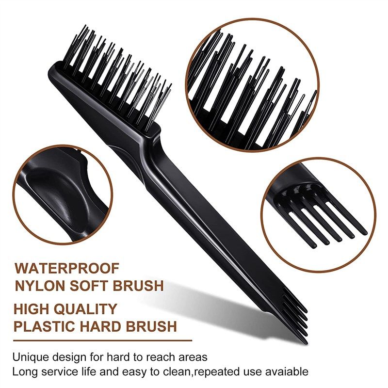 Cleaning Comb Brush Hair Cleaner Tool Hairbrush 2 In 1 Embedded Remover  Rake Removing Dust Supplies Cleaners 