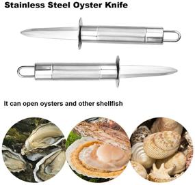 img 2 attached to Shucking Stainless Resistant Protection Seafood
