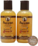 🔧 howard feed-n-wax wood polish and conditioner, 4.7-ounce (2-pack) - fw0004 logo