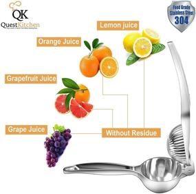 img 2 attached to Lemon Squeezer Stainless Steel Commercial