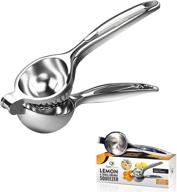 lemon squeezer stainless steel commercial logo