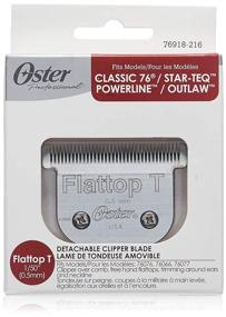 img 4 attached to Ultimate Precision: Oster Professional Detachable Flattop T-Blade - A Must-Have Grooming Tool