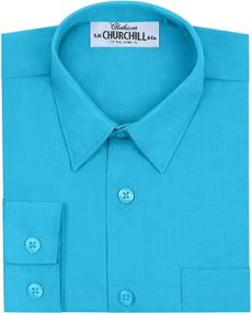 img 1 attached to 👔 Stylish H. Churchill Co Black Dress Boys' Tops, Tees & Shirts in Boys' Clothing