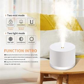 img 3 attached to MayPal Humidifiers Humidifier Wireless Waterless