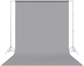 img 4 attached to 📸 Savage Seamless Paper Photography Backdrop - #9 Stone Gray (107 in x 36 ft) - Perfect for YouTube Videos, Live Streaming, Interviews, and Portraits - Made in USA