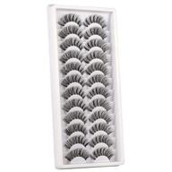 👁️ lvmixwig false eyelashes: handmade lightweight volume | 12 pairs soft natural multipack logo