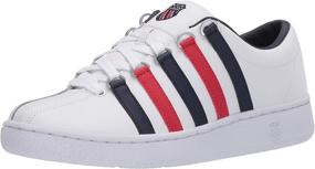 img 4 attached to 👟 Timeless Style: K Swiss Classic White Sneakers for Men - Must-Have Men's Shoes!