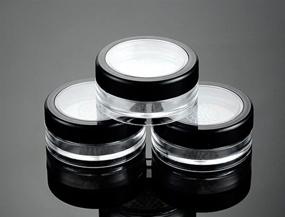 img 1 attached to HugeStore Plastic Cosmetic Containers Blusher