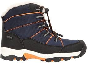 img 3 attached to 🏔️ Великая защита: Зимние ботинки Mountain Warehouse Waterproof Snowboots для мальчиков для активного отдыха на свежем воздухе