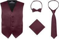 👔 s h churchill co pocket burgundy boys' clothing: stylish and functional fashion for young gentlemen! logo