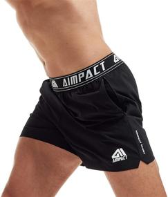 img 3 attached to AIMPACT Workout Shorts Training Running