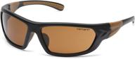 enhance your safety with carhartt carbondale sandstone safety sunglasses logo