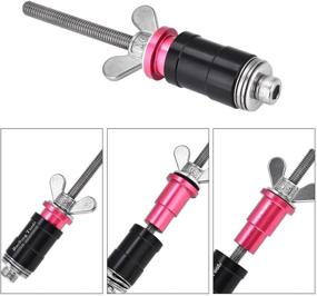 img 1 attached to 🚲 Bicycle Repair Tool with 3 Adapters for Fox, Rockshox, Xfusion, CCDB DU Rear Shock Bushing Removal and Installation