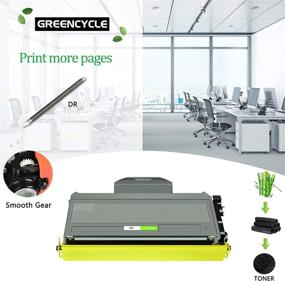 img 2 attached to 🖨️ GREENCYCLE Replacement Drum and Toner Set for Brother DR360 + TN360 – Compatible with MFC-7340/7440/7840 Series Printer (1 Drum + 3 Toner)