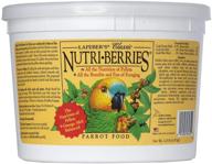 🐦 классическая кормовая добавка для птиц lafeber's nutri-berries: не гмо, ингредиенты высокого качества для попугаев логотип