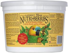 img 4 attached to 🐦 LAFEBER'S Classic Nutri-Berries Pet Bird Food: Non-GMO, Human-Grade Ingredients for Parrots
